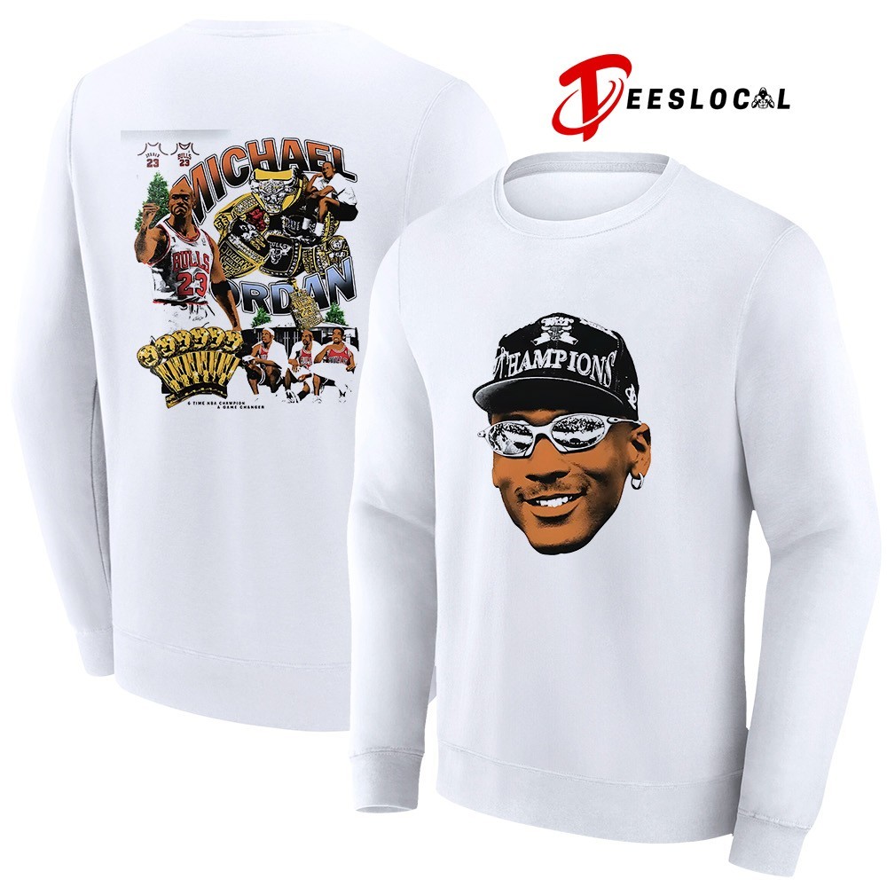 Michael Jordan 6 time NBA champion a game changer vintage