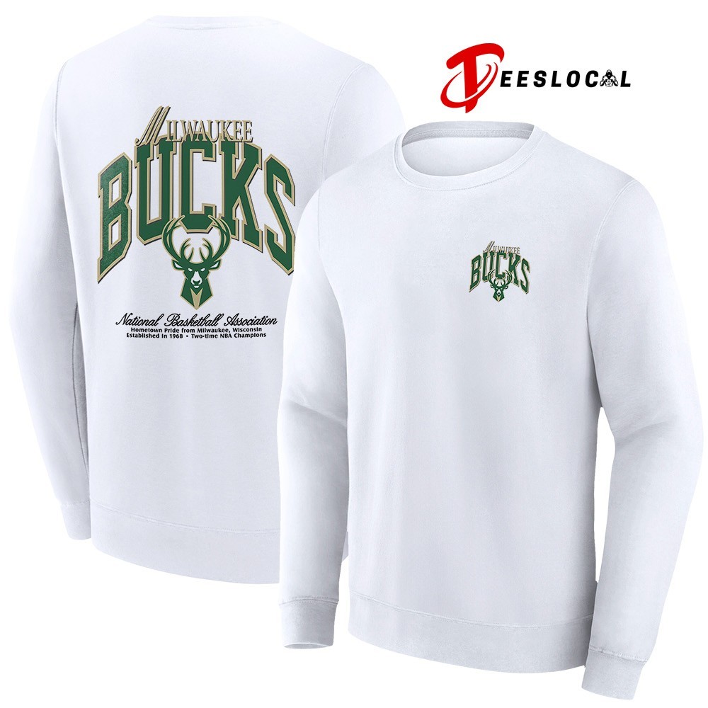 Milwaukee Bucks crossover collection foundation logo shirt