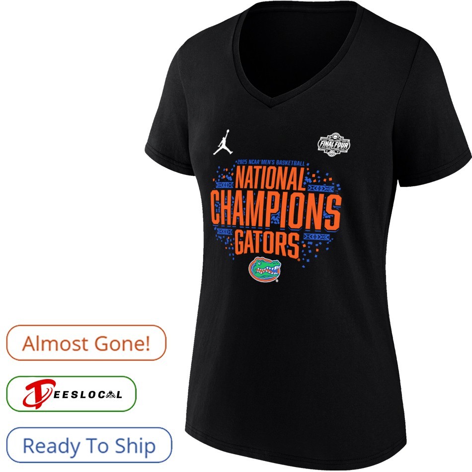 NCAA Men's Basketball National Champions Florida Gators logo 2025
