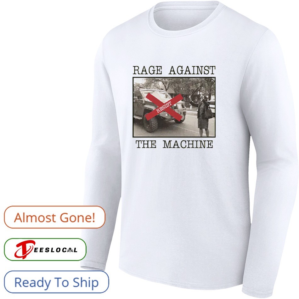 Rage Against the Machine ロンT New York Woman Resist Rage Against The Machine shirt, hoodie