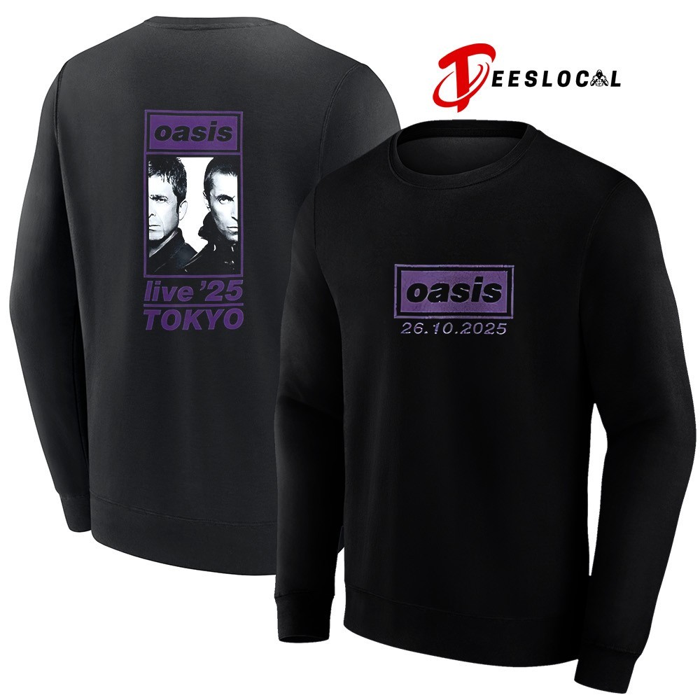 Oasis Live 25 Tokyo shirt, hoodie, sweater, long sleeve and tank top