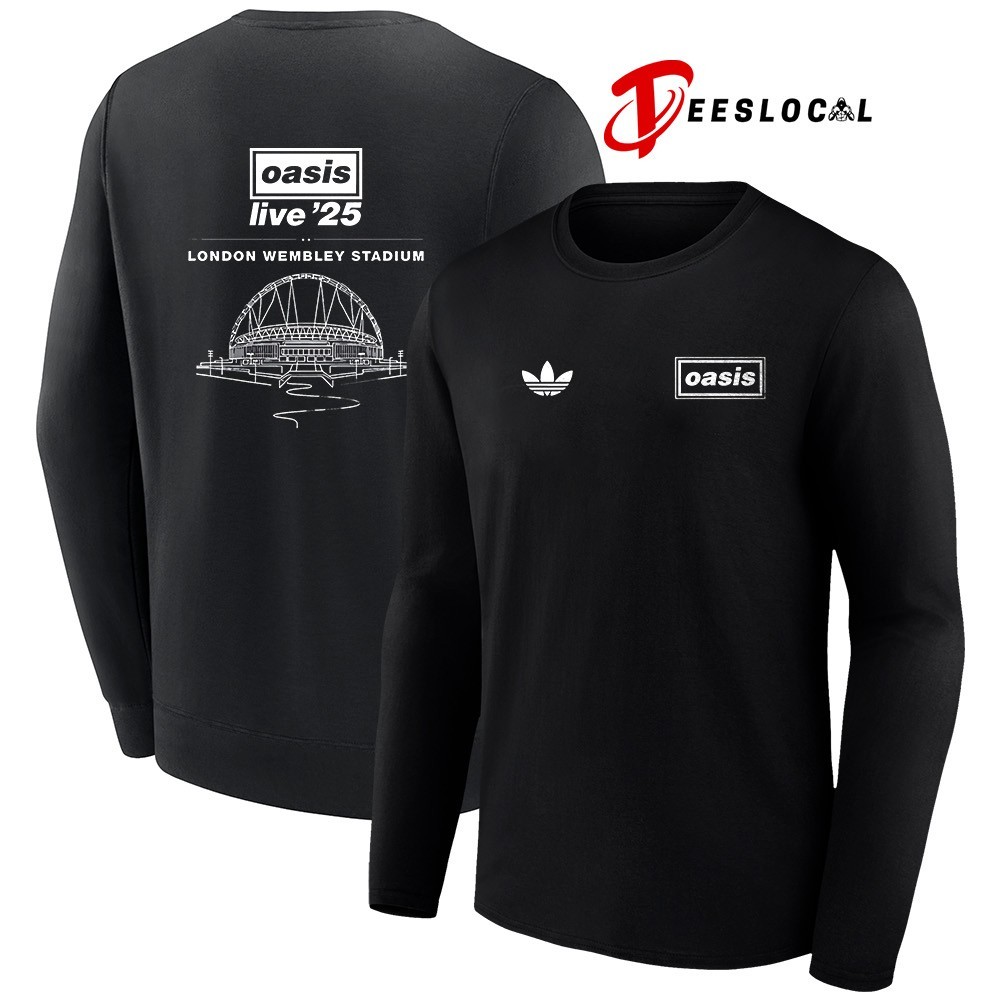 Oasis Live 25 in Wembley Stadium shirt, hoodie, sweater, long