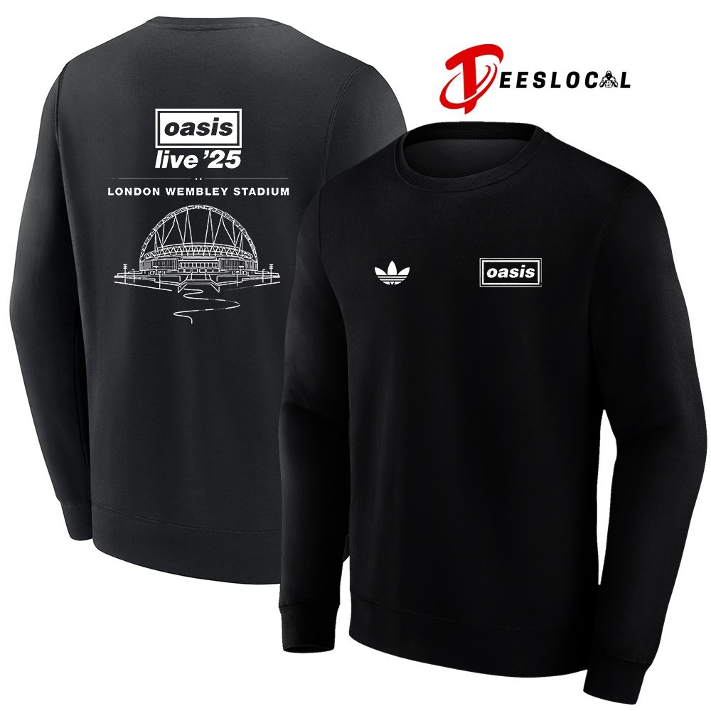 Oasis Live 25 in Wembley Stadium shirt, hoodie, sweater, long