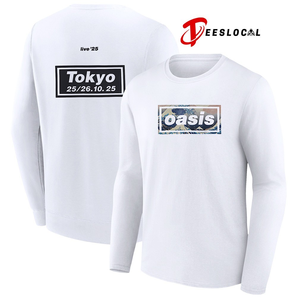 XL oasis Live'25 Tour Tokyo City Tシャツ Oasis live'25 World Tour 2025 Concert Men Women T-Shirt | eBay