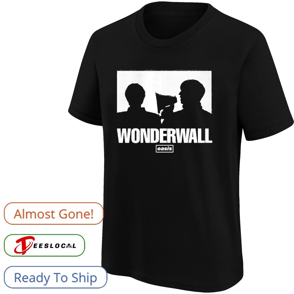 未開封 新品 Oasis Wonderwall Tシャツ XL 黒 OASIS Live '25 Wonderwall 2025 World Tour Black 2 side T-shirt S