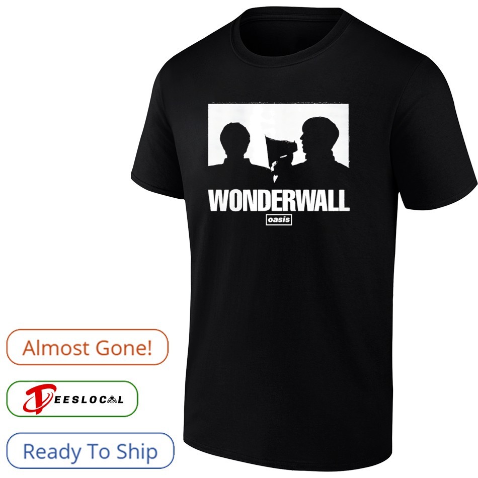 Oasis Wonderwall Tシャツ ブラック Mサイズ Oasis Wonderwall shirt, hoodie, sweater, long sleeve and tank top