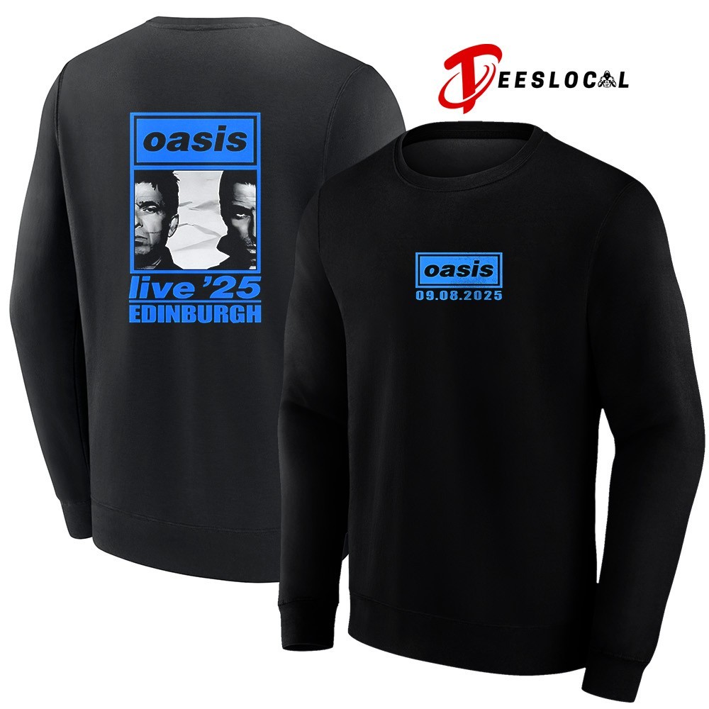 Oasis Tシャツ Long Sleeve Live’25 バンド 限定 UK Tシャツ Long Sleeve Live'25 | Oasis Live '25 JAPAN Official Online