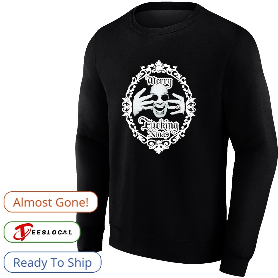 Ozzy Osbourne Fucking Xmas 2025 shirt, hoodie, sweater, long