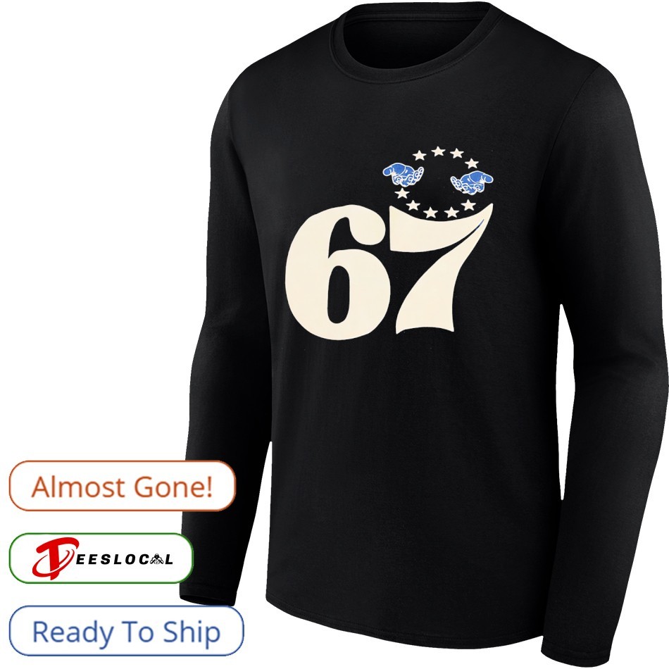 76ers ロゴ デザイン シャツ Philadelphia 76ers become the 67ers parody logo shirt, hoodie