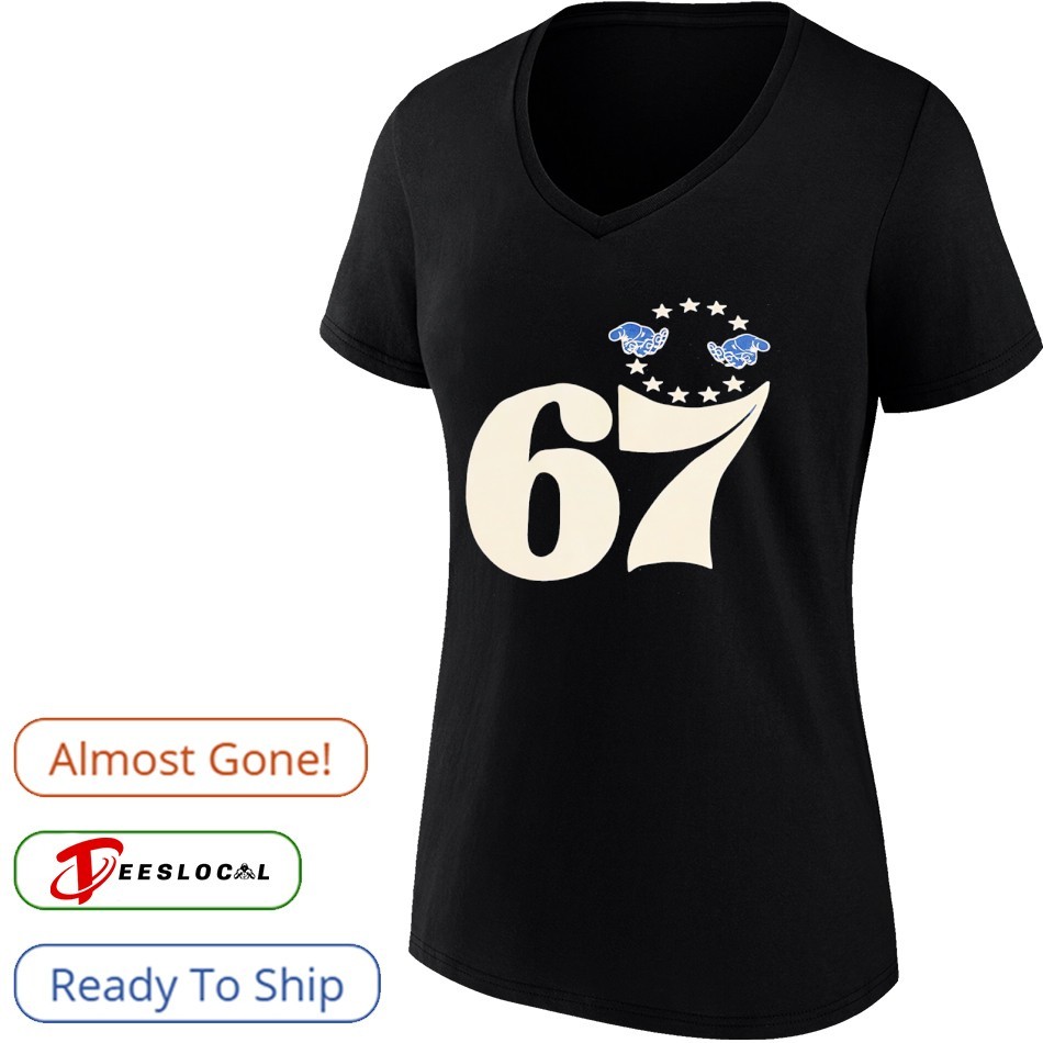 Philadelphia 76ers become the 67ers parody logo shirt, hoodie