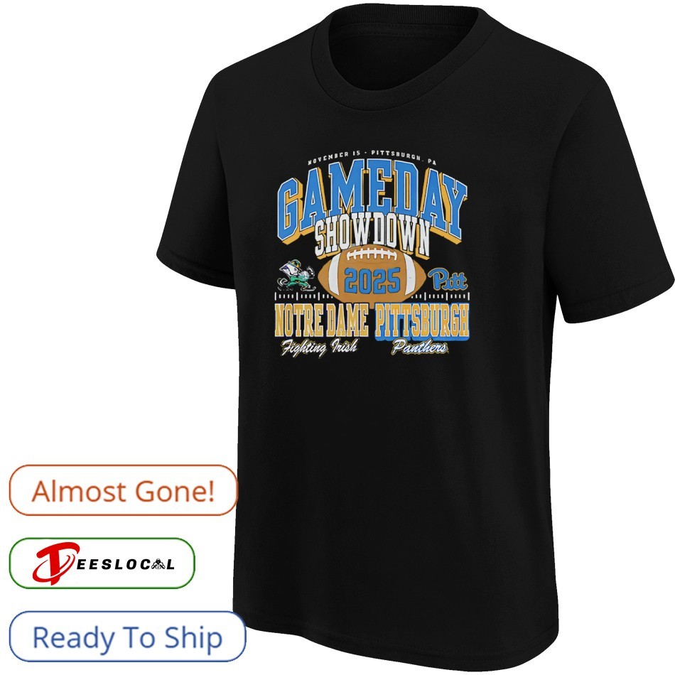 Pitt Panthers football vs Notre Dame Fighting Irish shirt