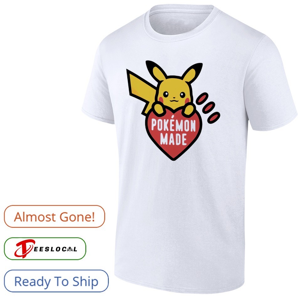 トップス POKEMON MADE GRAPHIC T-SHIRT 2XL Human Made x Pokemon Graphic Pikachu Seoul T-shirt White Men's - US