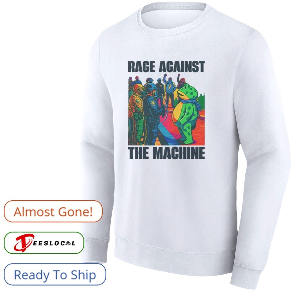 Portland Frog Anti-ICE Rage Against The Machine Shirt, hoodie