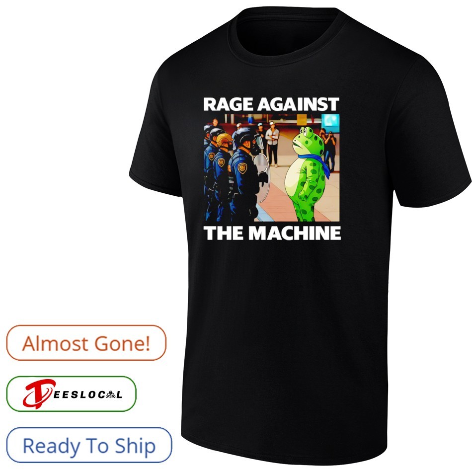 Portland Frog rage against the machine USA shirt, hoodie, sweater