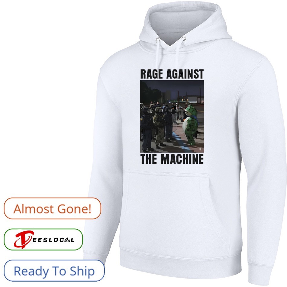 極上フェードボディrage against the machine Tシャツ Portland Frog rage against the machine photo shirt, hoodie