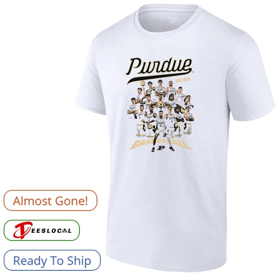 Purdue Boilermakers men's basketball 2025 2025 shirt