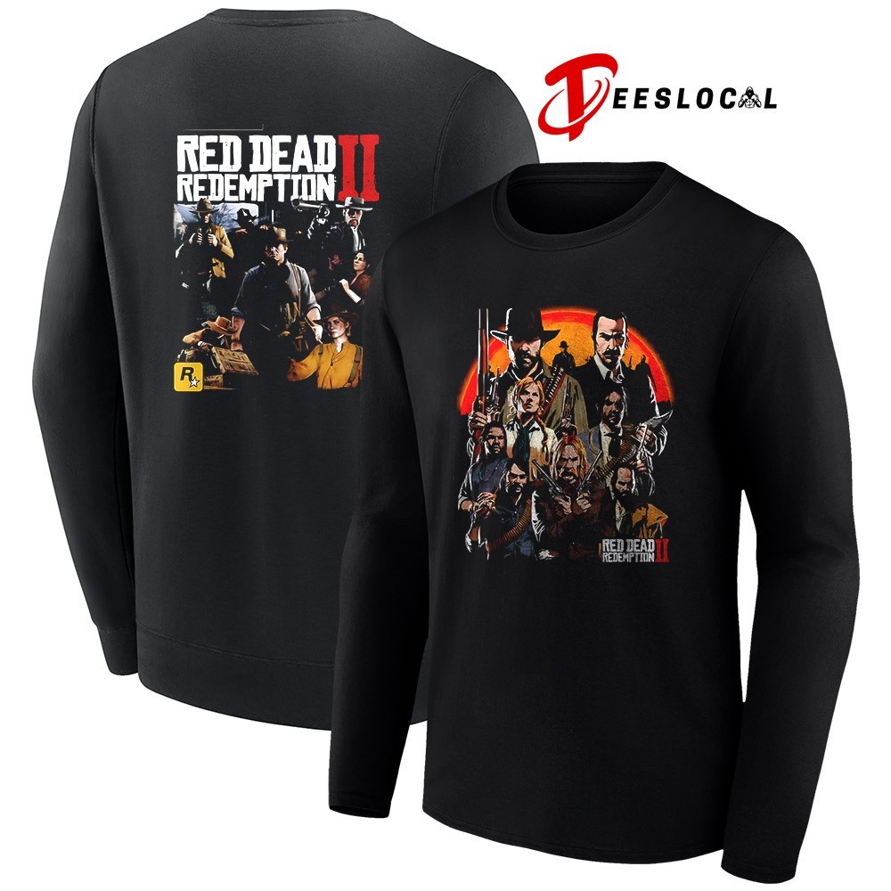 Red Dead Redemption II graphic vintage shirt, hoodie, sweater