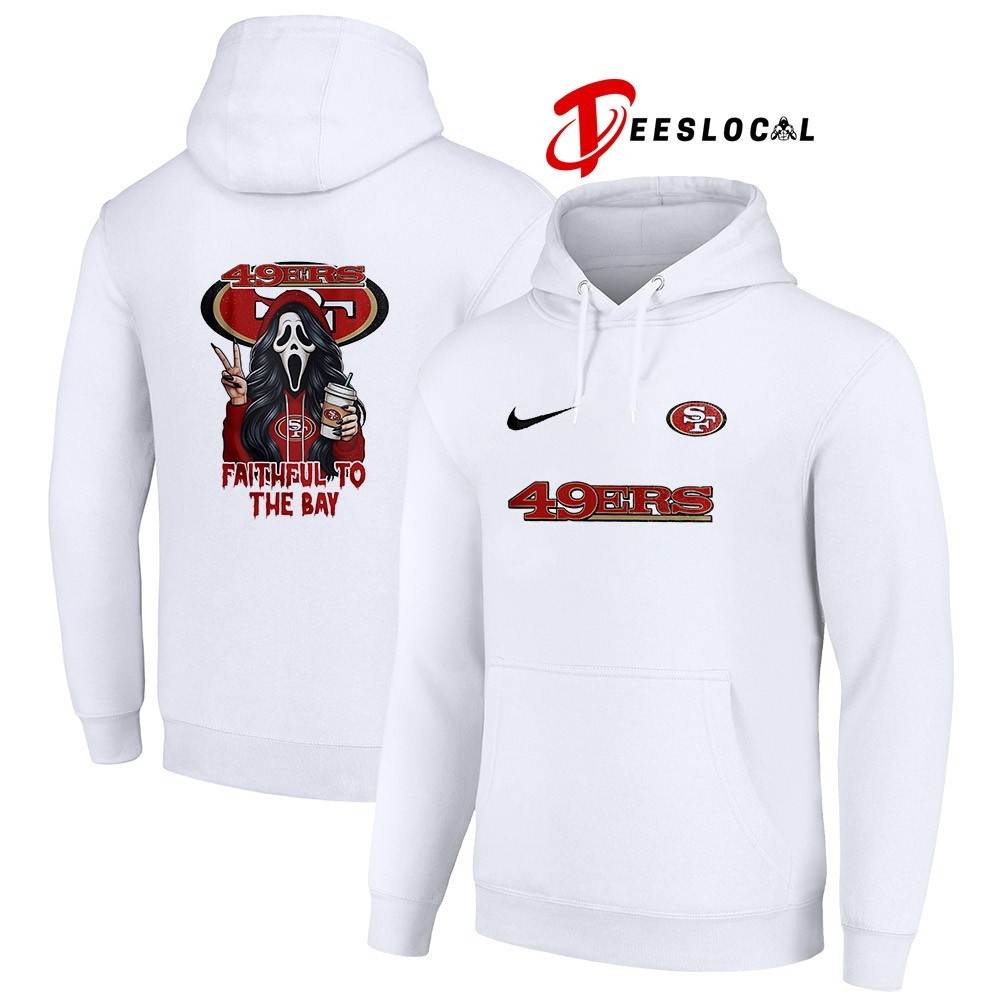 San Francisco 49ers x Ghostface faithful to the Bay Halloween