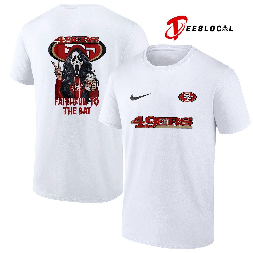 San Francisco 49ers x Ghostface faithful to the Bay Halloween