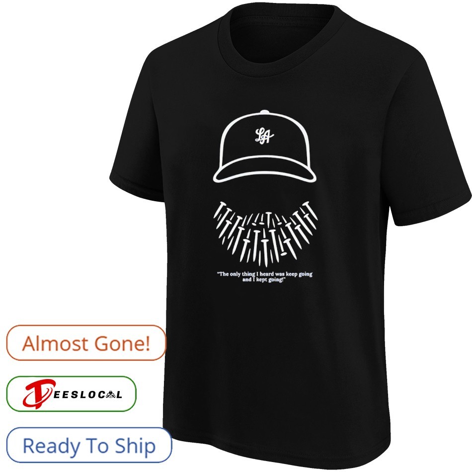 Sandy Koufax the only thing I heard was keep going Los