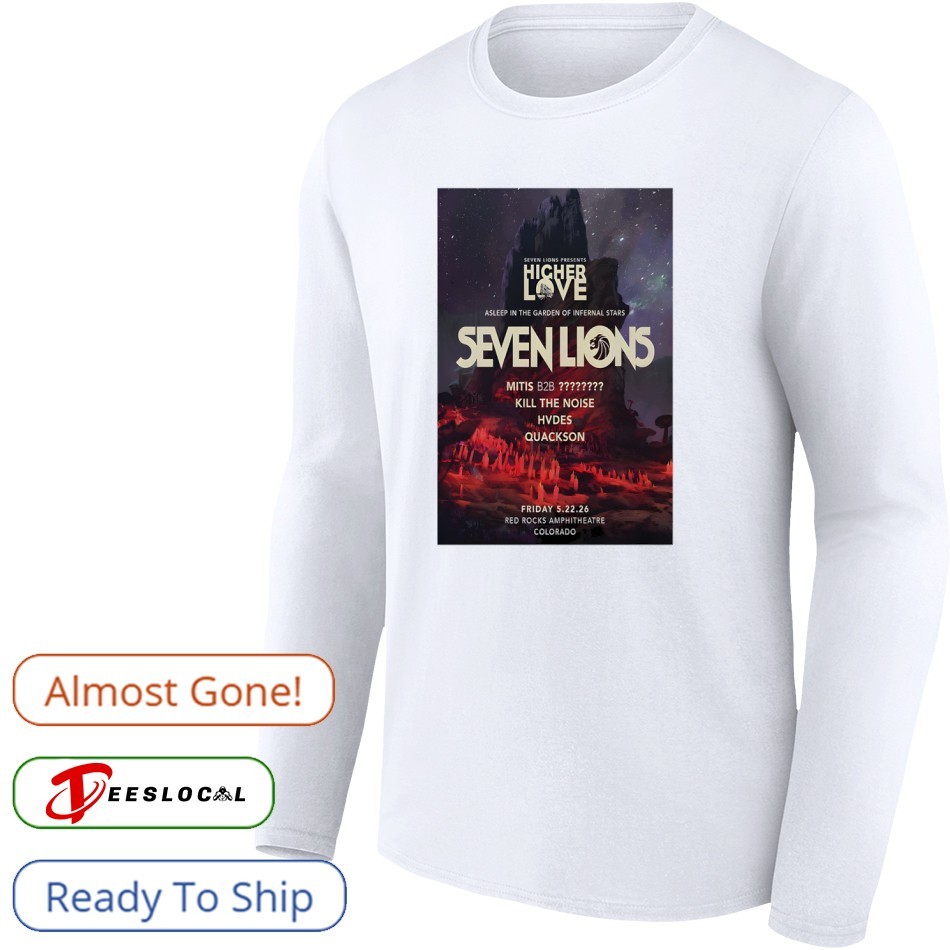 Seven Lions May 22 2026 Event Colorado Poster Shirt, hoodie
