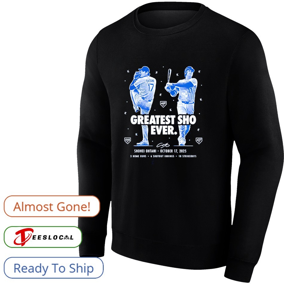 Shohei Ohtani 17 greatest sho ever Los Angeles Dodgers baseball