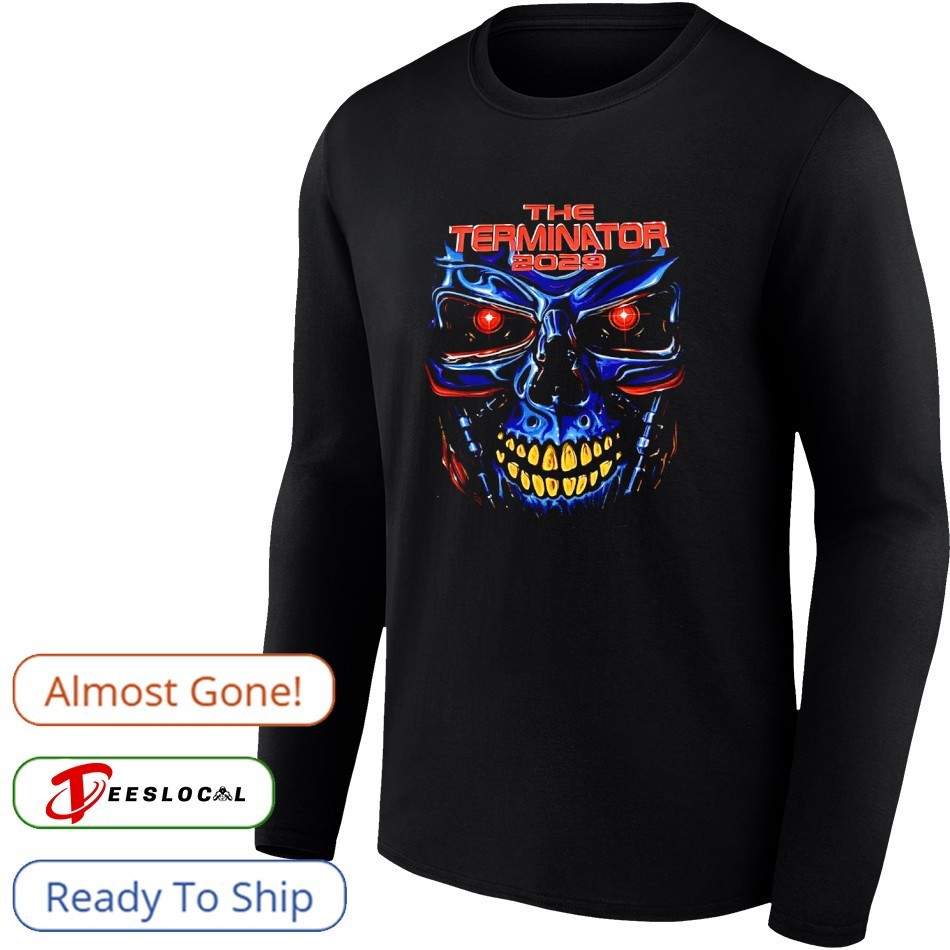Skull the terminator 2029 pc game shirt, hoodie, sweater, long