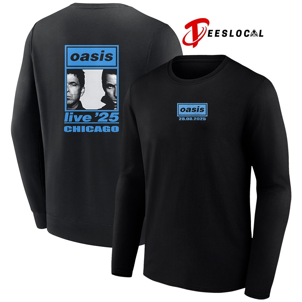 Soldier Field Oasis live '25 Chicago shirt, hoodie, sweater, long