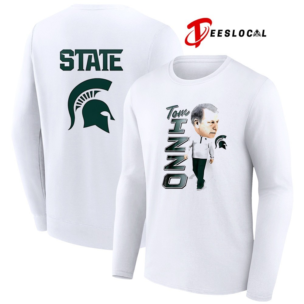 Spartan Michigan State Tom Izzo coach Fearless caricature shirt