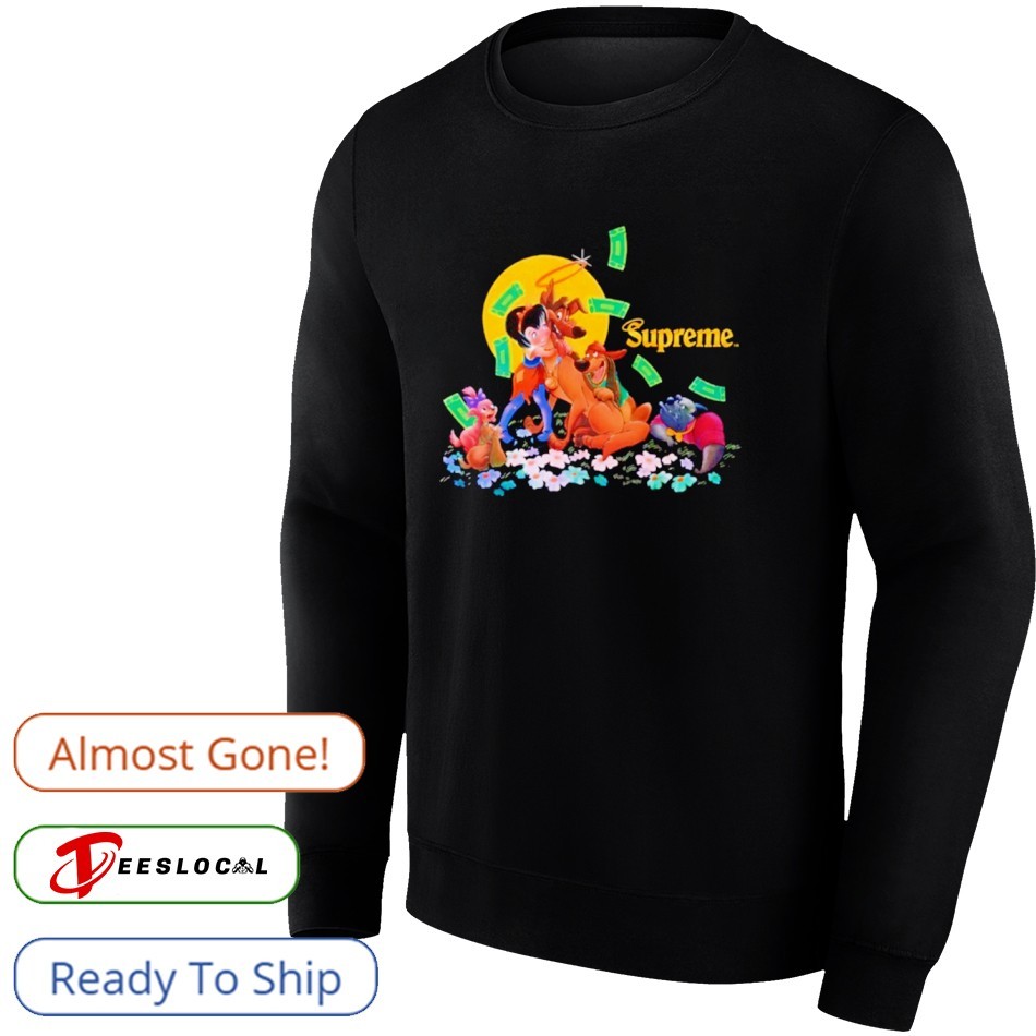 Supreme All Dogs Go To Heaven Shirt, hoodie, sweater, long sleeve