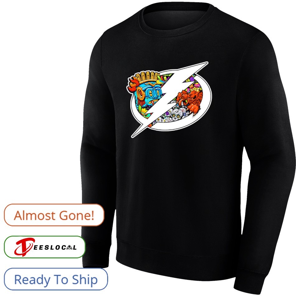 Tampa Bay Lightning Noche Latina mystery puck shirt, hoodie