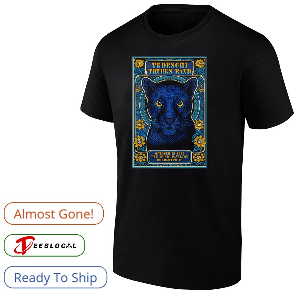 Tedeschi Trucks Band October 18th 2025 Charlotte NC poster