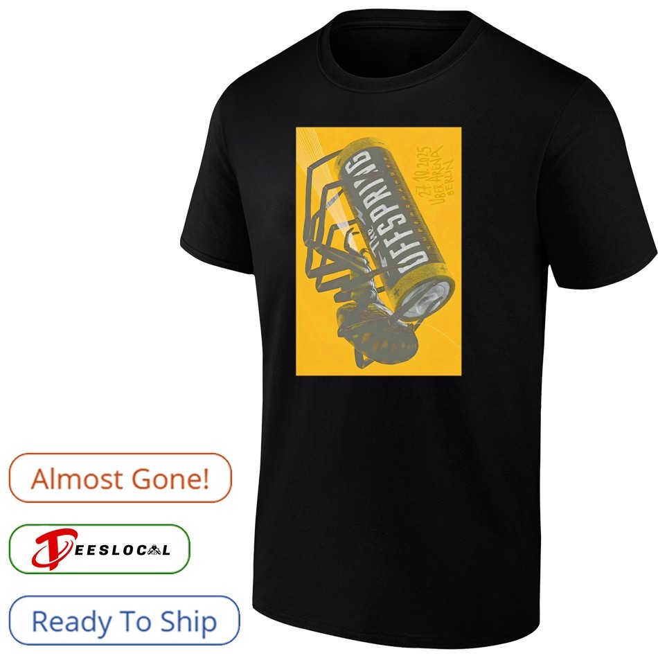 The Offspring Berlin Uber Arena Oct 27 2025 Poster Shirt