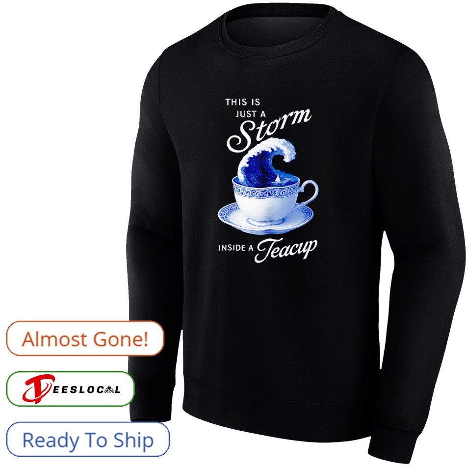 This is just a storm inside a teacup shirt, hoodie, sweater, long