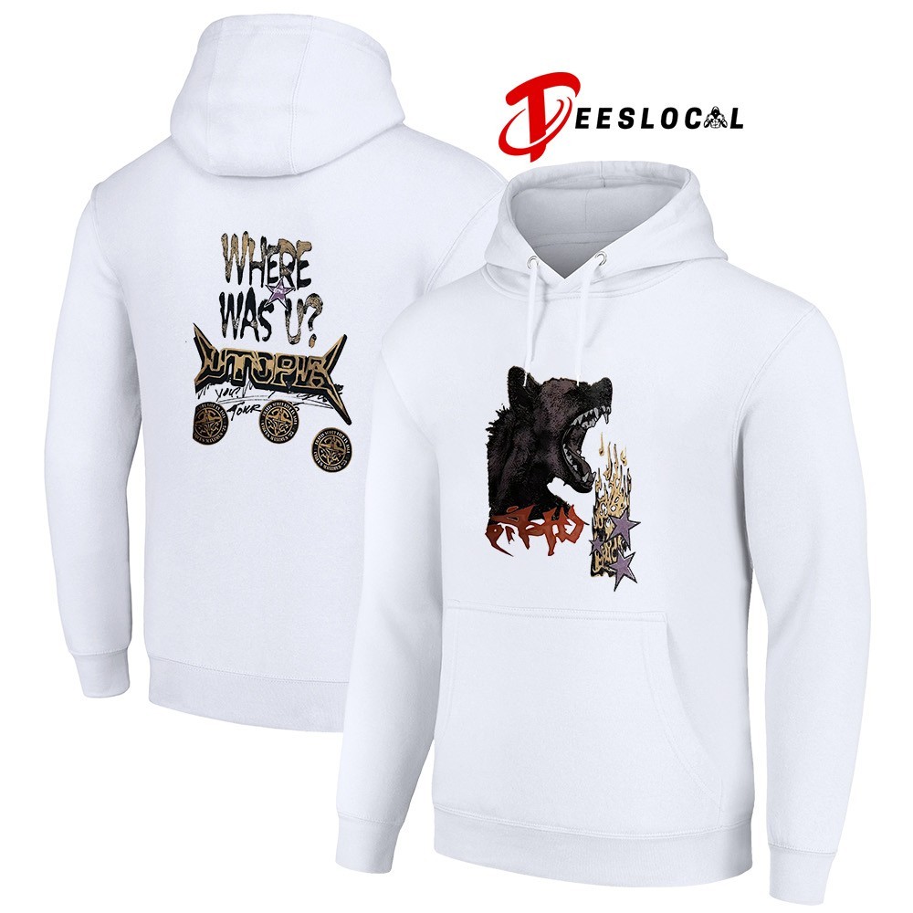 Travis S Circus Maximus tour where was u Utopia Hyena shirt