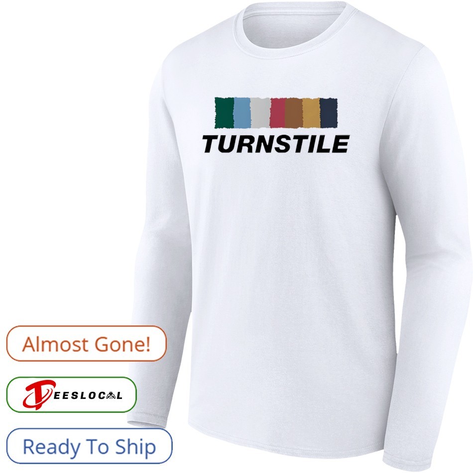 Turnstile Color Wall Shirt, hoodie, sweater, long sleeve and tank top