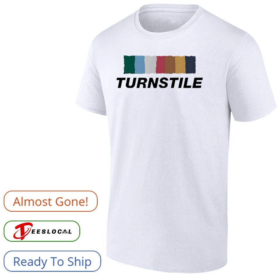 Turnstile Color Wall Shirt, hoodie, sweater, long sleeve and tank top