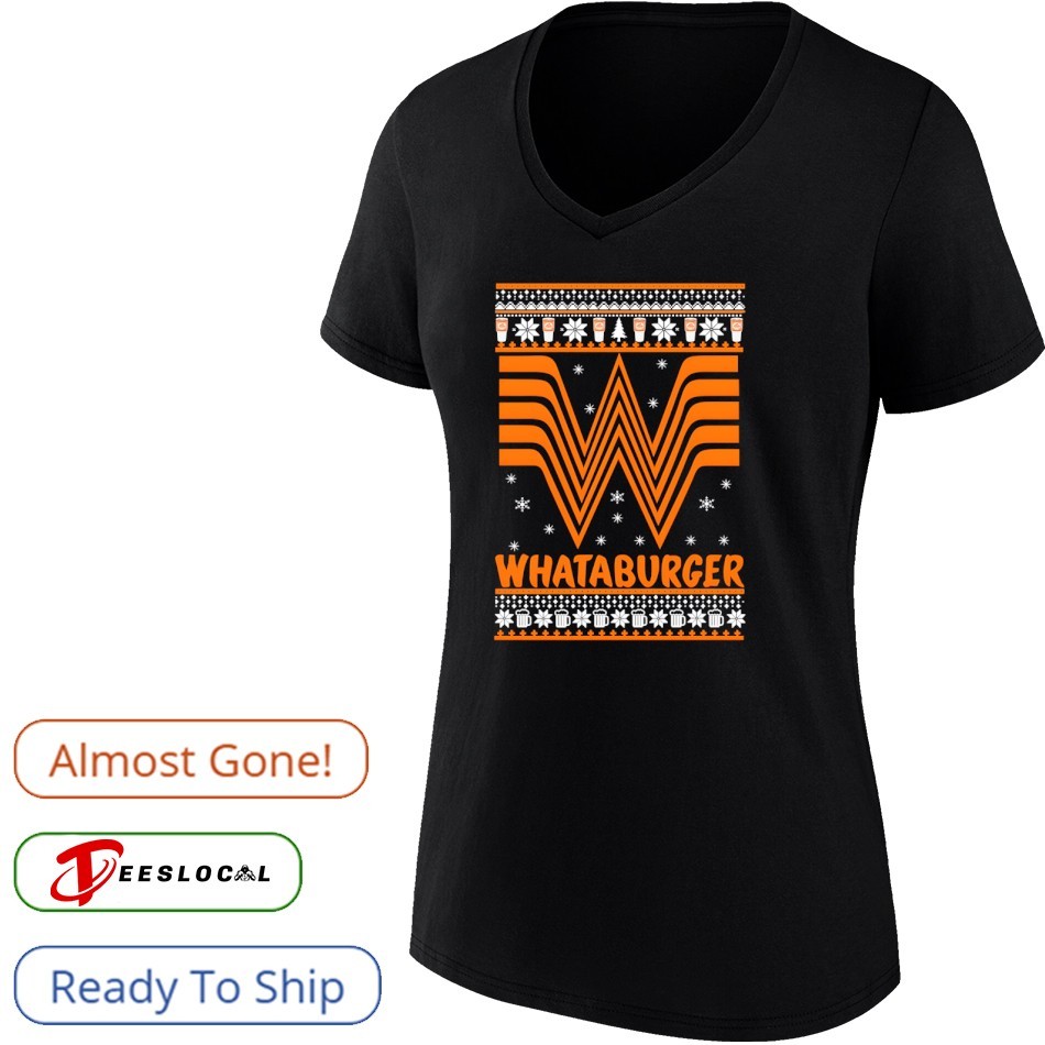Whataburger Christmas Logo Shirt, hoodie, sweater, long sleeve and
