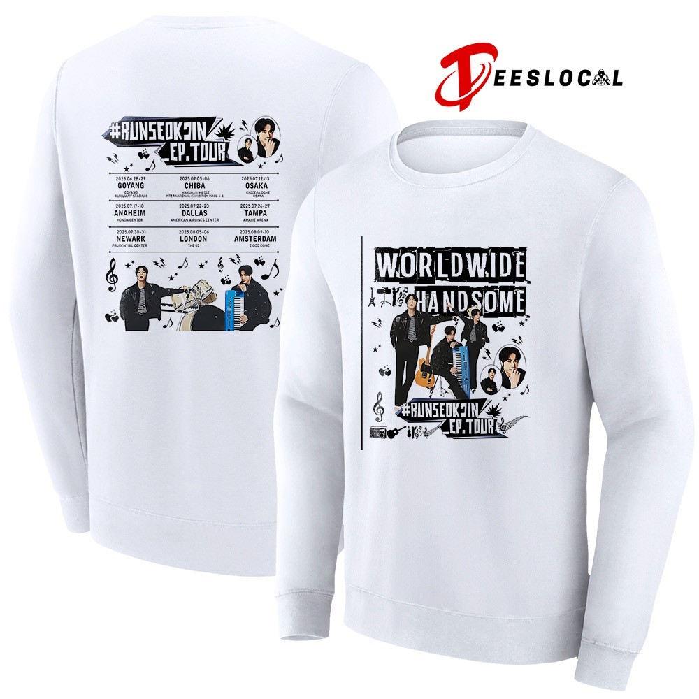 Worldwide handsome Runseokjin EP Tour 2025 Run Jin BTS The