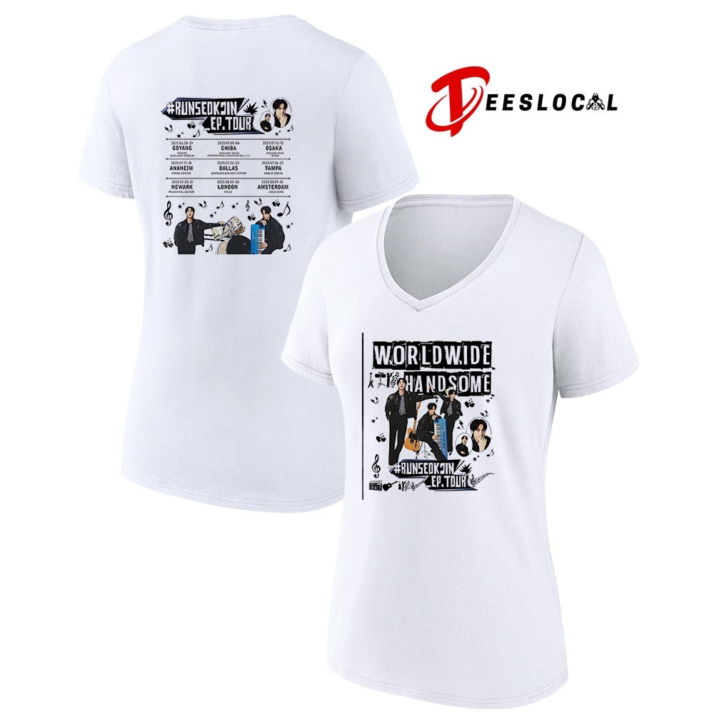 Worldwide handsome Runseokjin EP Tour 2025 Run Jin BTS The