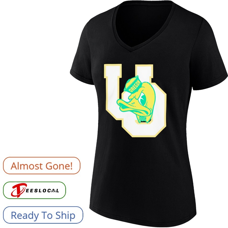 Yellow Duck Head mascot University Oregon shirt, hoodie, sweater