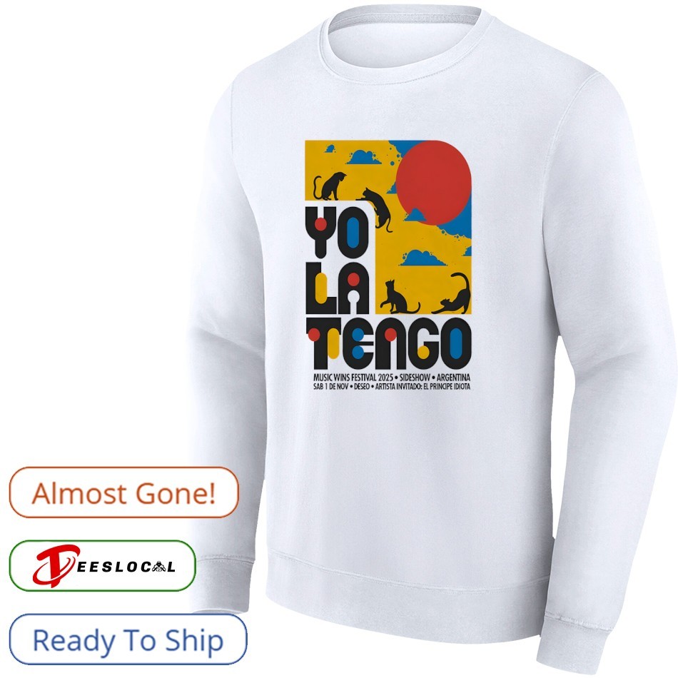 Yo La Tengo Music Wins Festival 2025 shirt, hoodie, sweater, long