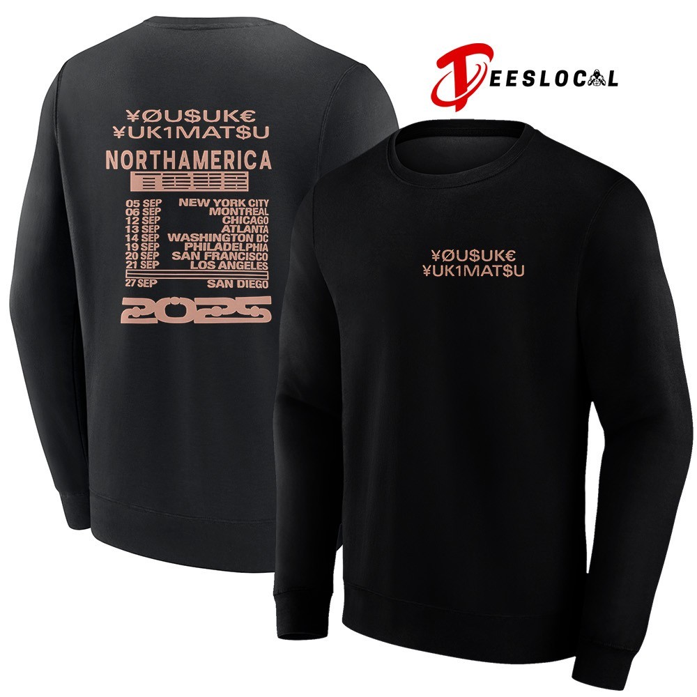 Yousuke Yukimatsu North America tour 2025 dates shirt, hoodie