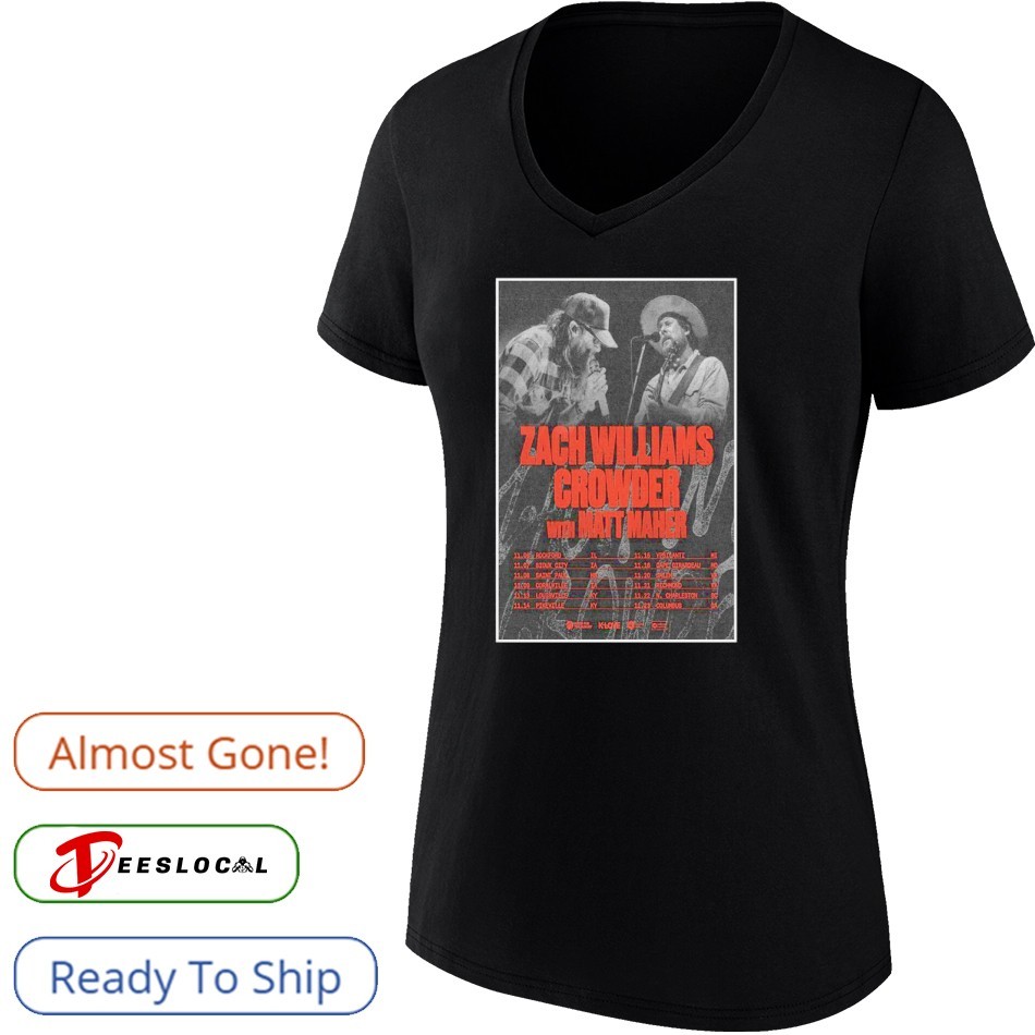 Zach Williams And Matt Maher Live November Poster Shirt, hoodie