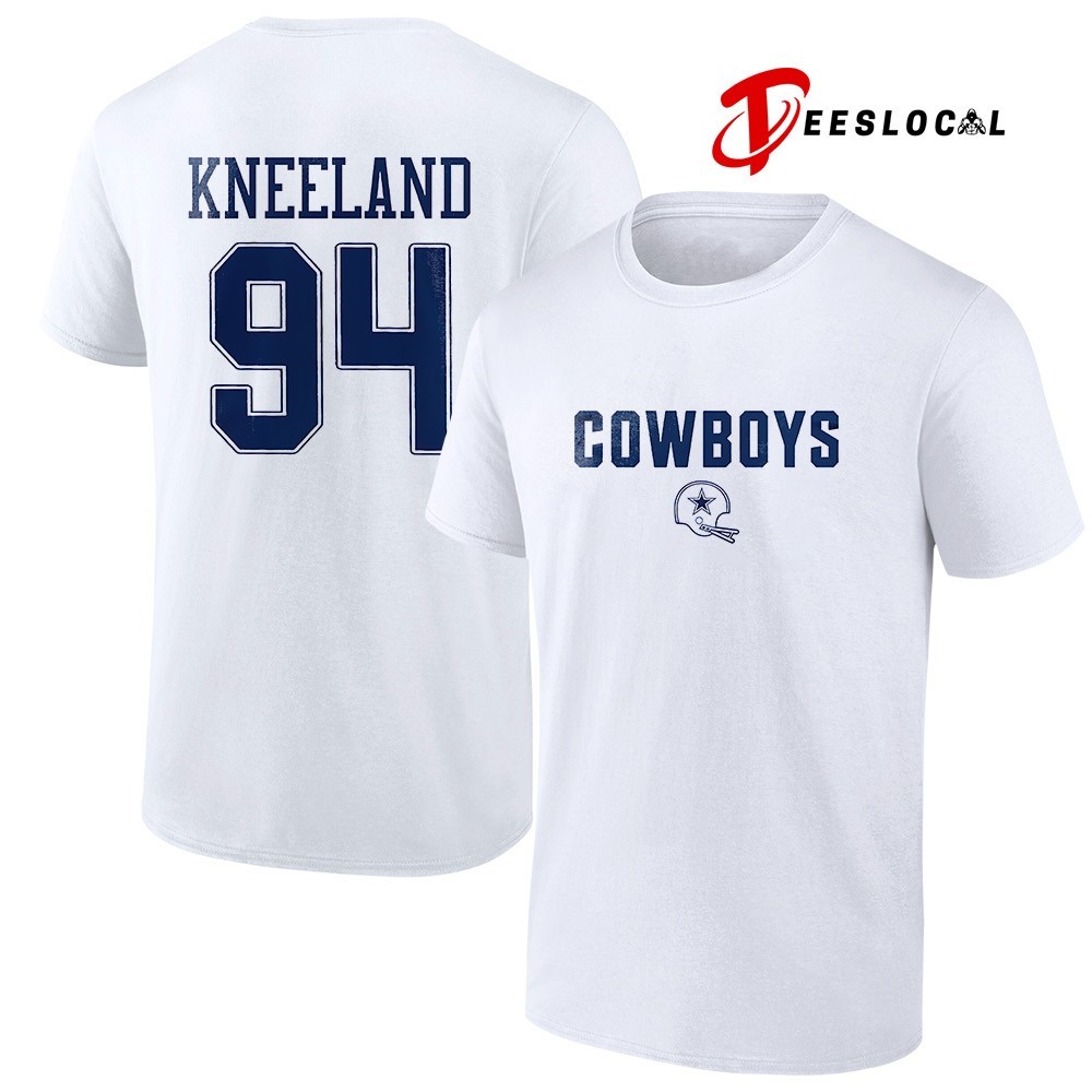 Dallas Cowboys x Marshawn Kneeland 94 helmet name and number shirt