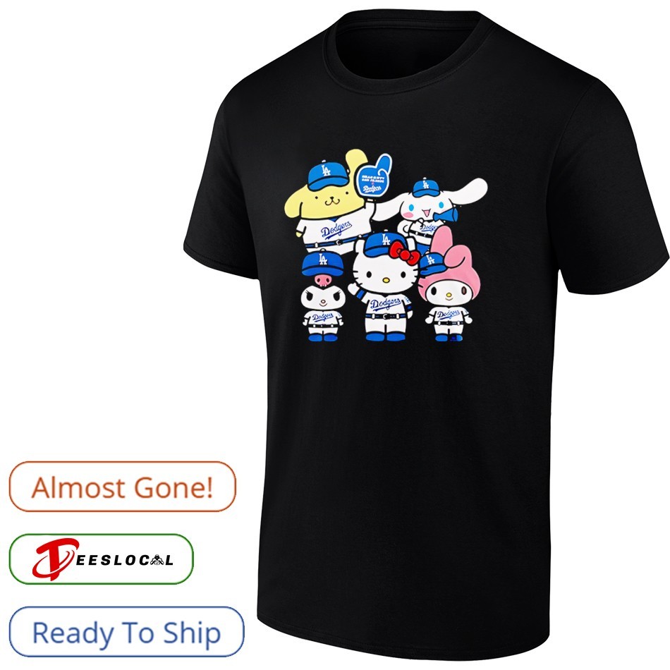 La Dodgers Champions Hello Kitty 2025 Shirt, hoodie, sweater, long