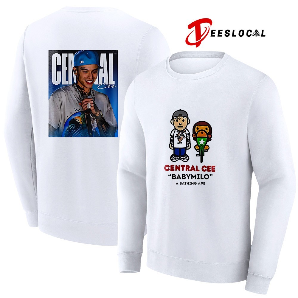 Bape Spotify SYNA Central Cee Milo マイロ Bape x Spotify x Syna Central Cee Babymilo poster signature shirt