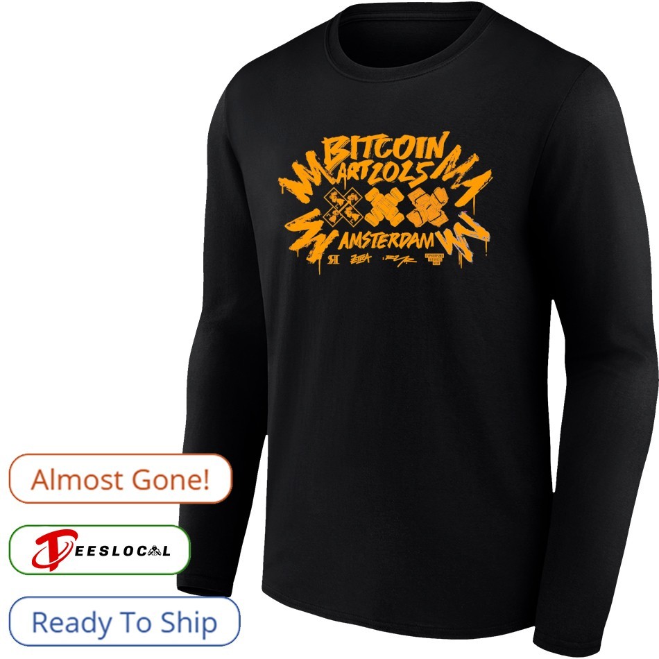 Bitcoin artzols amsterdam cypherpunk future is now shirt, hoodie, sweater,  long sleeve and tank top
