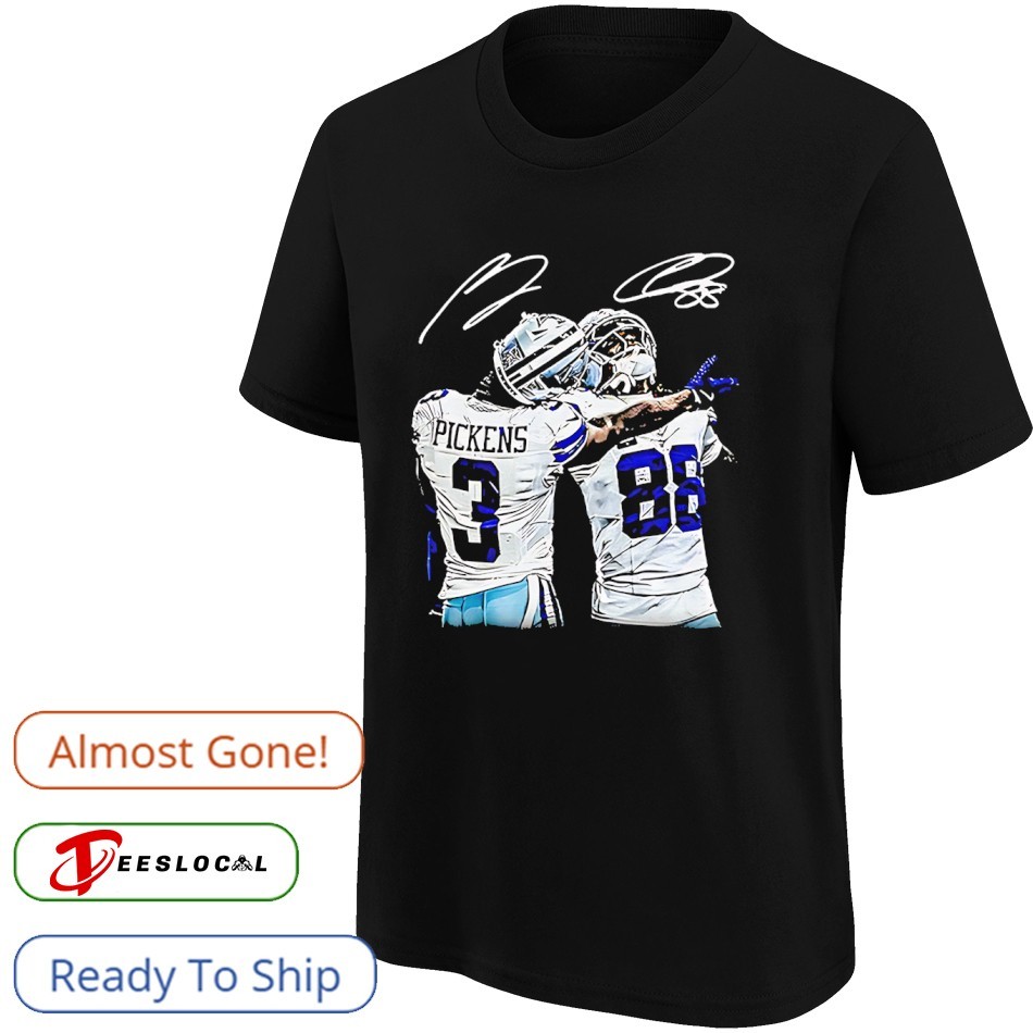 Ceedee Lamb X George Pickens Dallas Cowboysfl football signature