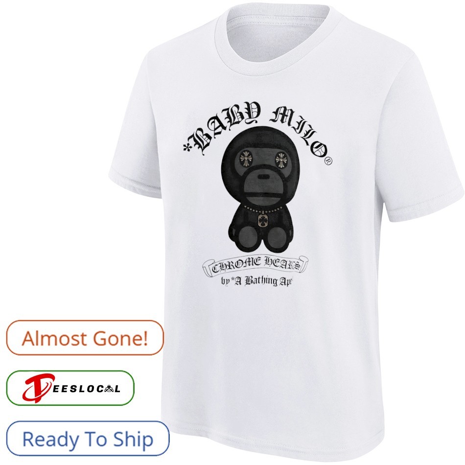 Chrome Hearts Baby Milo by A Bathing Ape shirt, hoodie, sweater